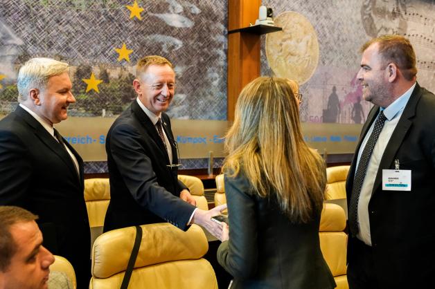 Minister rolnictwa i rozwoju wsi Robert Telus na posiedzeniu Rady AGRIFISH w Luksemburgu